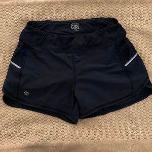 Black Athleta Girl shorts